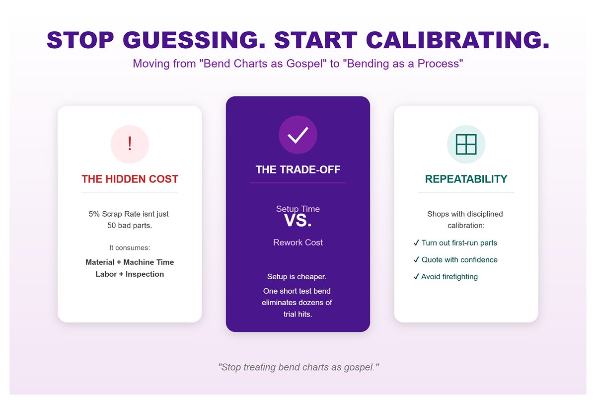 The hidden cost of trial and error: Scrap rates versus setup time