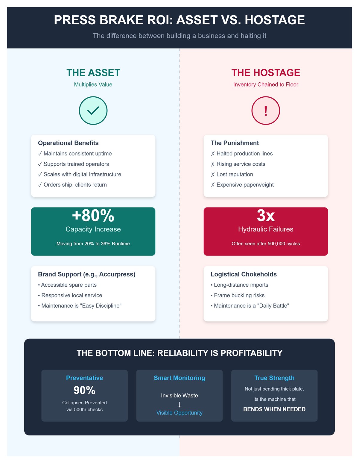The difference between a machine that builds your business and one that holds it hostage