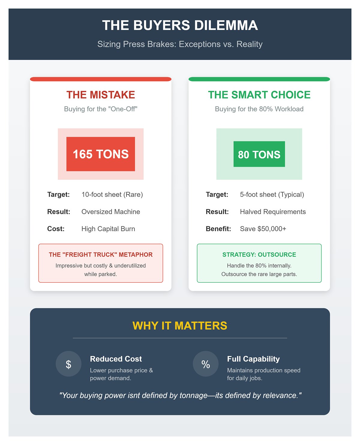 Why You Should Buy for Your 80% Workload—Not the Occasional One-Off